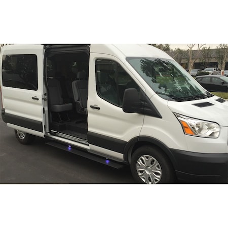 Amp Research 14-17 TRANSIT PASSENGER SIDE FOR SLIDING DOOR AND FRONT DOOR POWERSTEP 76159-01A